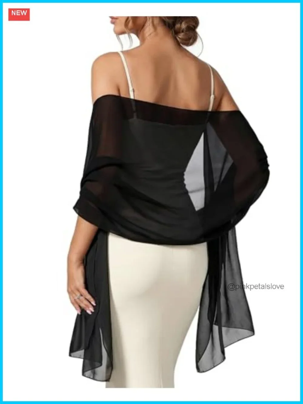Chiffon Shawl Wrap Women Evening Dresses Scarf